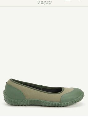 MUCK Sz 7 Muckster II Floral Rubber Sole Waterproof Slip On Ballet Flats Loafer